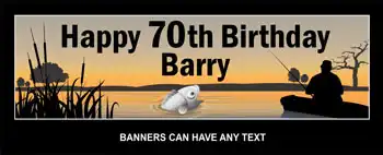 Party Banner - Fishing Theme